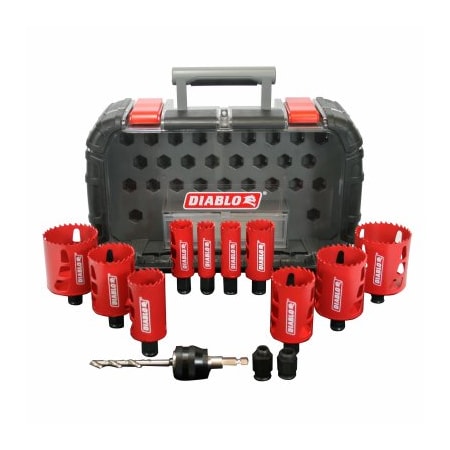 Diablo 14PC Hole Saw Kit DHS14SGP